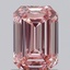 1.05 Ct. Fancy Intense Pink Emerald Lab Grown Diamond