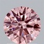 1.38 Ct. Fancy Vivid Pink Round Lab Grown Diamond
