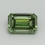 6.05 Ct. Fancy Vivid Green Emerald Lab Grown Diamond