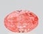 0.78 Ct. Fancy Vivid Pink Oval Lab Grown Diamond