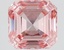 3.70 Ct. Fancy Intense Pink Asscher Lab Grown Diamond