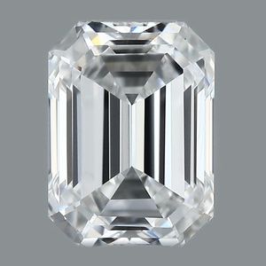 Emerald diamond — real photo