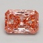 1.75 Ct. Fancy Vivid Pink Radiant Lab Grown Diamond
