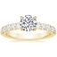 18K Yellow Gold Anthology Half Coverage Diamond Ring (1/2 ct. tw.), smalltop view
