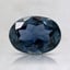 7.6x5.5mm Unheated Blue Oval Australian Sapphire
