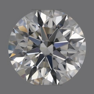 Round diamond — real photo
