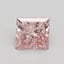0.70 Ct. Fancy Pink Princess Lab Grown Diamond