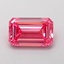 1.61 Ct. Fancy Vivid  Pink Emerald Lab Grown Diamond