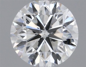 Round diamond — real photo
