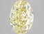 3.04 Ct. Fancy Intense Yellow Oval Lab Grown Diamond
