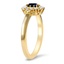 The Sima Ring, smalltop view on a hand