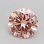 1.30 Ct. Fancy Intense Pink Round Lab Grown Diamond