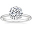 Platinum Sora Diamond Ring, smalltop view