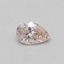 0.35 Ct. Fancy Light Pink Pear Lab Grown Diamond