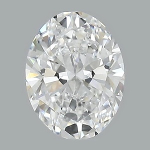 Oval diamond — real photo