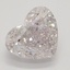 1.01 Ct. Light Pink Heart Diamond