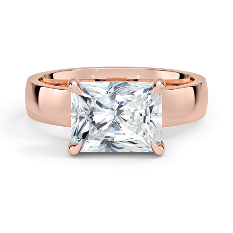 14K Rose Gold Peyton East-West Solitaire Ring