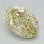 2.13 Ct. Fancy Intense Yellow Oval Lab Grown Diamond