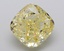 3.02 Ct. Fancy Intense Yellow Cushion Lab Grown Diamond