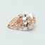 0.40 Ct. Fancy Brownish Pink Pear Lab Grown Diamond