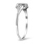 The Saidee Ring, smalltop view on a hand