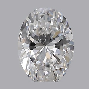 Oval diamond — real photo