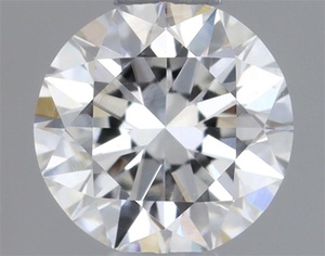 Round diamond — real photo