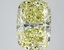 2.05 Ct. Fancy Yellow Cushion Lab Grown Diamond