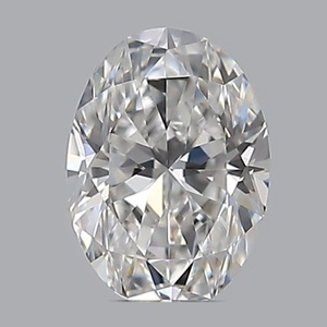 Oval diamond — real photo