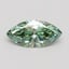 1.04 Ct. Fancy Vivid Green Marquise Lab Grown Diamond