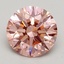 2.72 Ct. Fancy Intense Pink Round Lab Grown Diamond