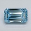 2.13 Ct. Fancy Vivid Blue Emerald Lab Grown Diamond