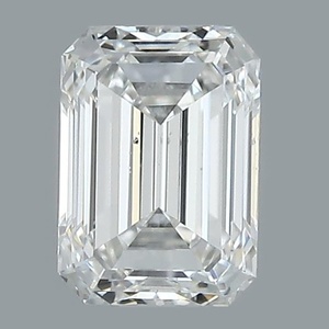 Emerald diamond — real photo