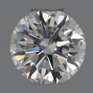Round diamond — real photo