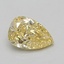 0.75 Ct. Fancy Intense Yellow Pear Lab Grown Diamond