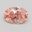 1.50 Ct. Fancy Intense Pink Oval Lab Grown Diamond