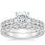 18KW Moissanite Anthology Bridal Set (1 1/5 ct. tw.), smalltop view