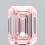 4.04 Ct. Fancy Intense Pink Emerald Lab Grown Diamond