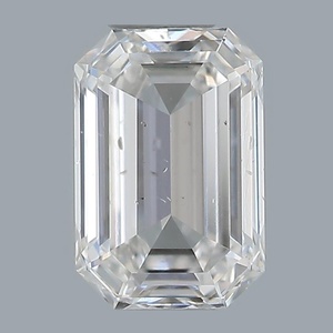 Emerald diamond — real photo