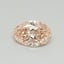 0.31 Ct. Fancy Intense Pink Oval Lab Grown Diamond