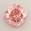 4.27 Ct. Fancy Vivid Pink Cushion Lab Grown Diamond