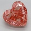 8.12 Ct. Fancy Vivid Pink Heart Lab Grown Diamond