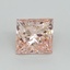 4.20 Ct. Fancy Intense Pink Princess Lab Grown Diamond