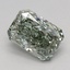 1.08 Ct. Fancy Intense Green Radiant Lab Grown Diamond
