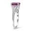 The Shina Ring, smalltop view on a hand