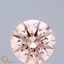 1.52 Ct. Fancy Intense Pink Round Lab Grown Diamond