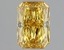 0.73 Ct. Fancy Vivid Yellow Radiant Lab Grown Diamond