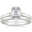 18K White Gold Luna Bridal Set