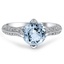 Modern Aquamarine Vintage Ring