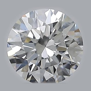 Round diamond — real photo